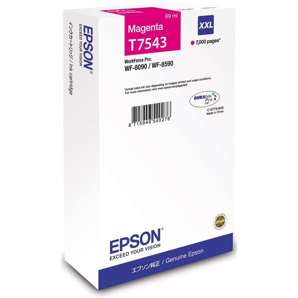 Druckerkassette Epson C13T754340 Magenta