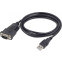 câble USB - COM, 1.5м, Gembird UAS-DB9M-02
