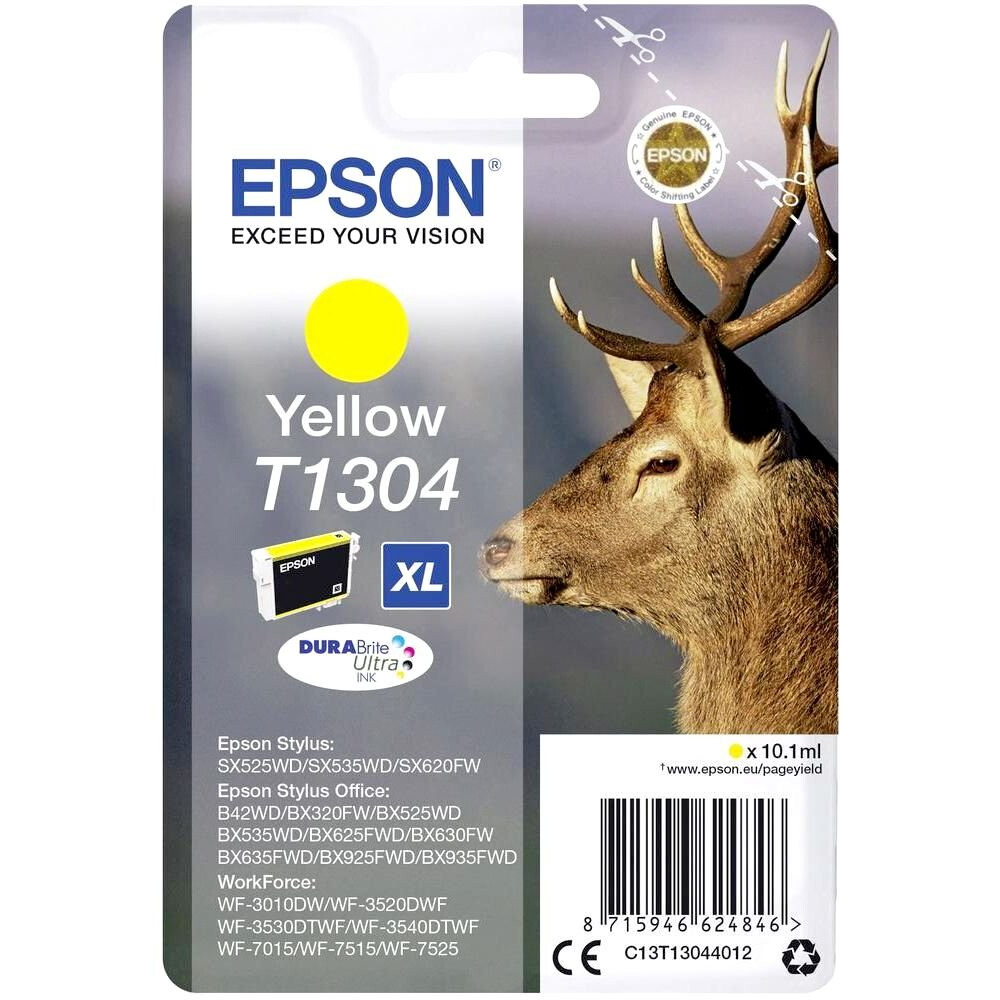Kassette Epson C13T13044012 Yellow