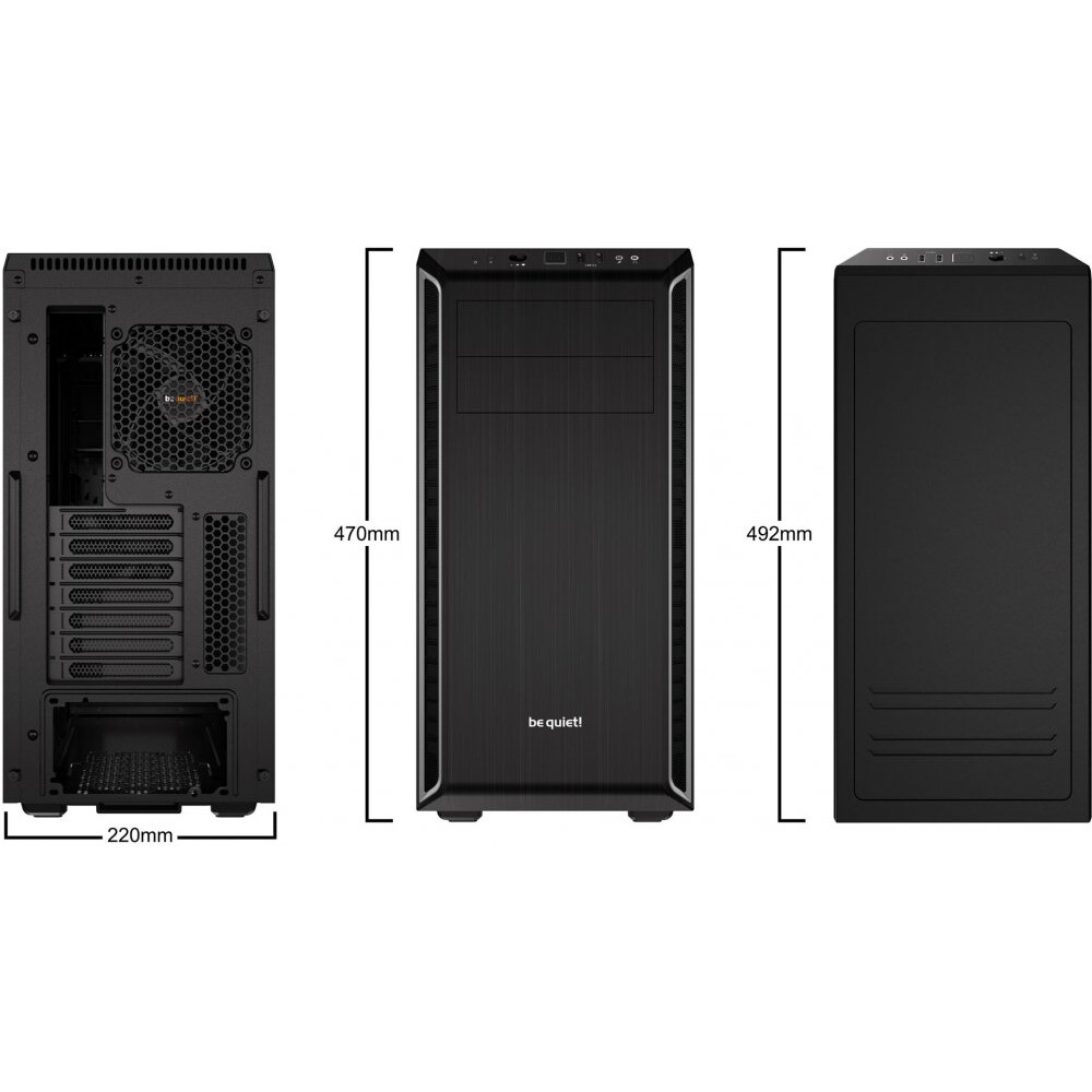 Boîtier Be Quiet Pure Base 600 Black/Silver - BG022 - photo 2