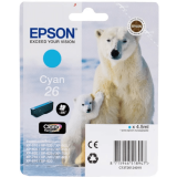 Cartouche Epson C13T26124012 Cyan
