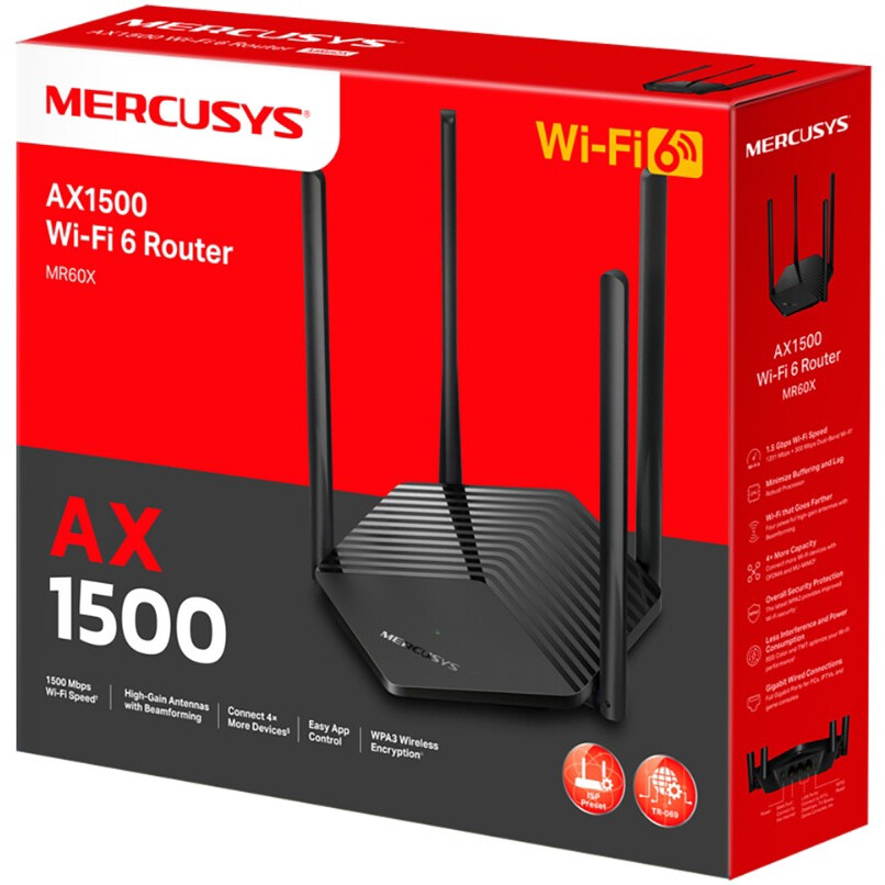 routeur Wi-Fi Mercusys MR60X - Foto 3