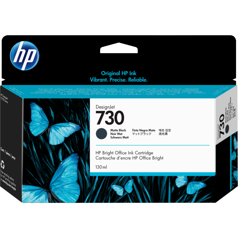 Kassette HP P2V65A (№730) Matte Black