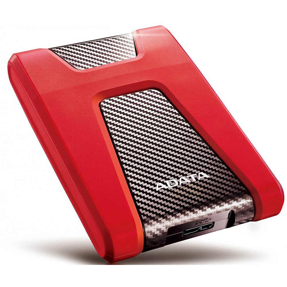 Ārējie cietie diski un SSD ADATA HD650 2Tb Red (AHD650-2TU31-CRD)