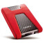 Ārējie cietie diski un SSD ADATA HD650 2Tb Red (AHD650-2TU31-CRD)
