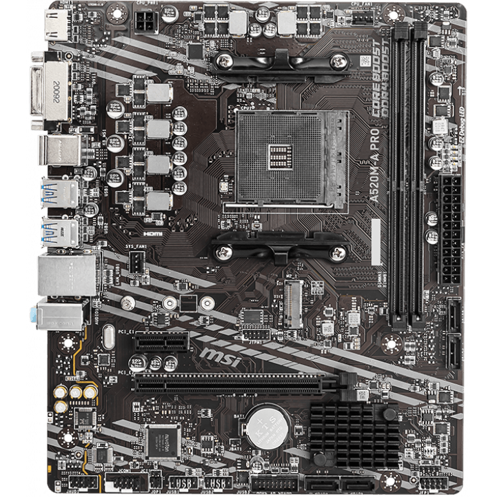 Pamatplate MSI A520M-A PRO (A520M-A PRO)