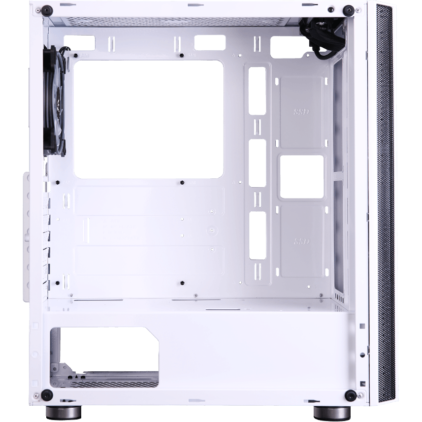 Datoru korpuss Zalman R2 White - R2 WHITE - foto 4