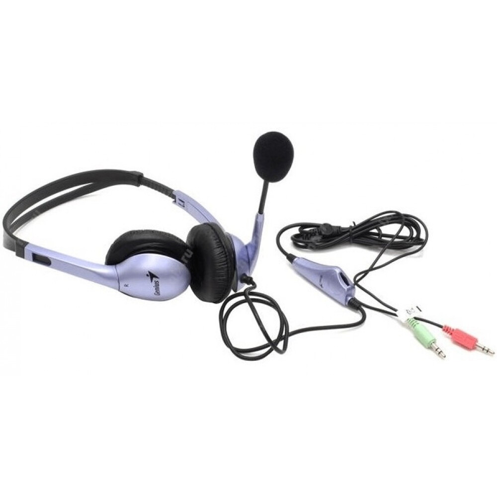 Headset Genius HS-04S Two jack - 31710025100 - Foto 2