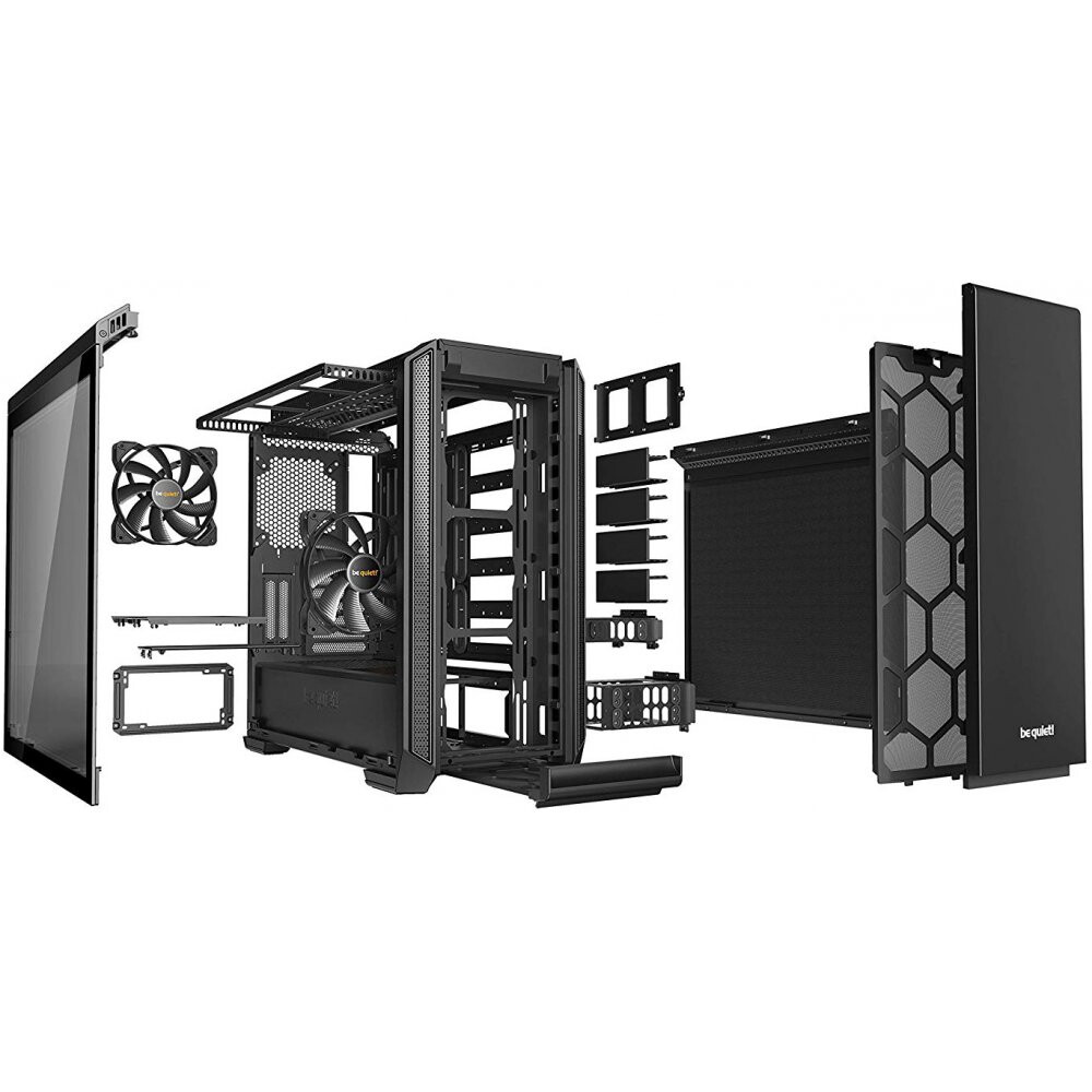 Gehäuse Be Quiet Silent Base 601 Window Black - BGW26 - Foto 5