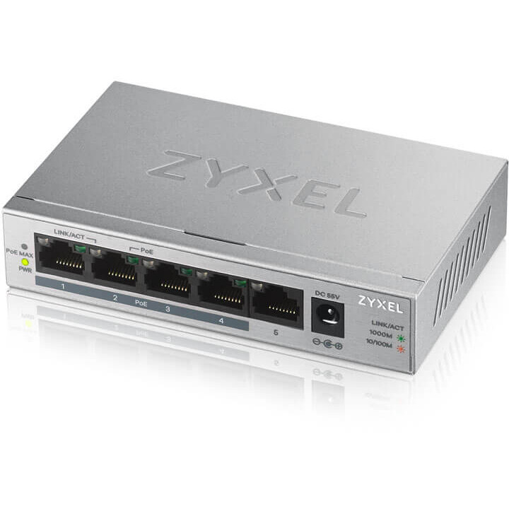 Commutateur (switch) Zyxel GS1005HP - GS1005HP-EU0101F