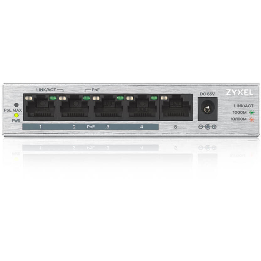 Commutateur (switch) Zyxel GS1005HP - GS1005HP-EU0101F - photo 2