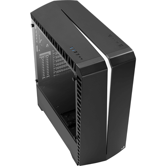 Gehäuse AeroCool Scar Black - EN56388/ACCM-PB11013.11 - Foto 2