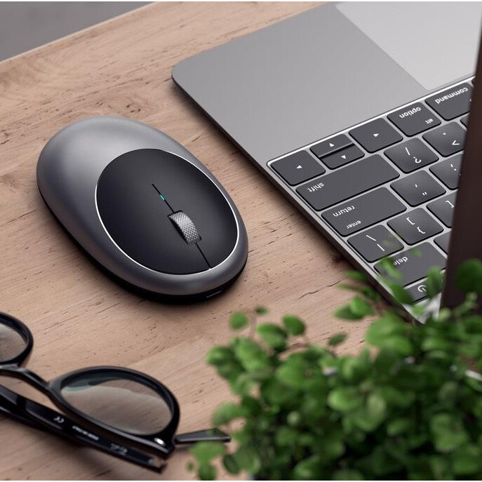 Maus Satechi M1 Wireless Mouse Space Grey - ST-ABTCMM - Foto 6