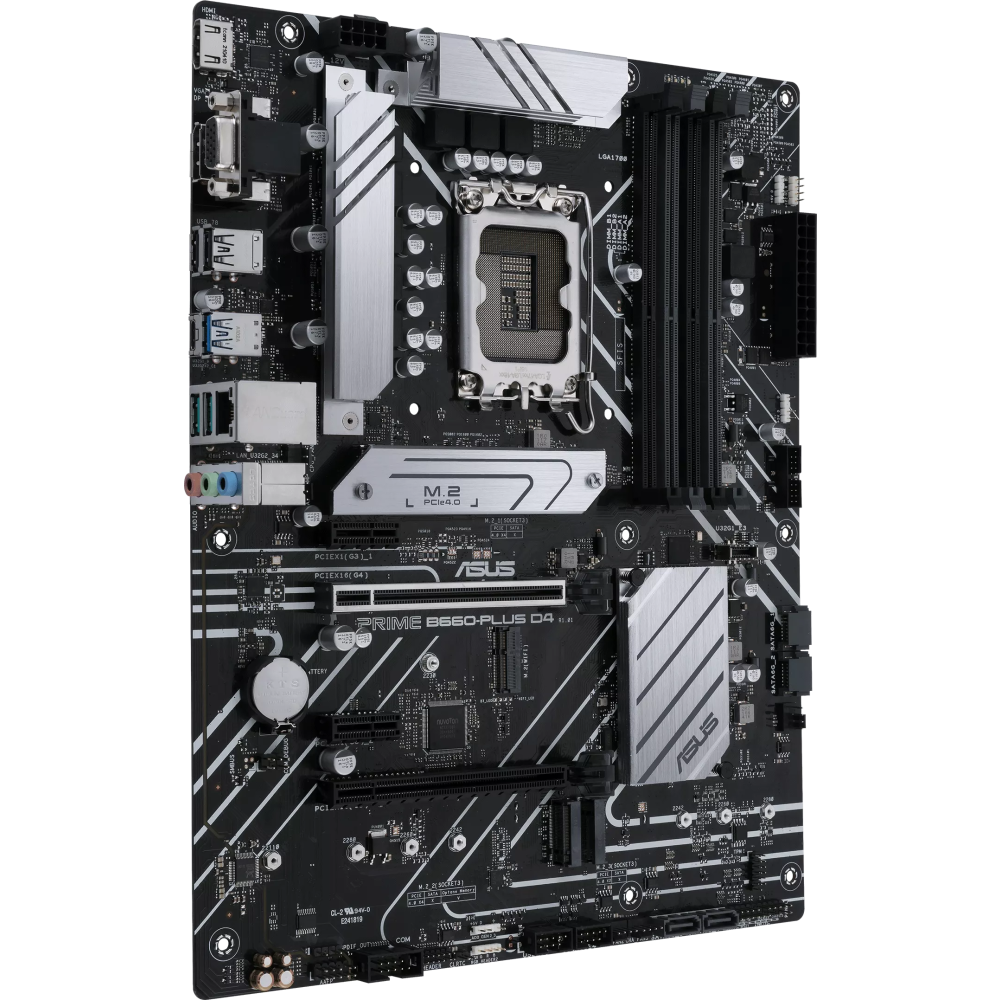 Pamatplate ASUS LGA 1700, Intel B660, 4xDDR4 ATX (PRIME B660-PLUS D4) - foto 2