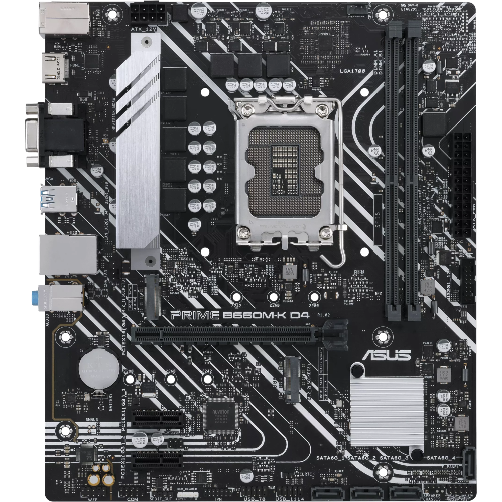 Pamatplate ASUS PRIME B660M-K D4 (PRIME B660M-K D4)