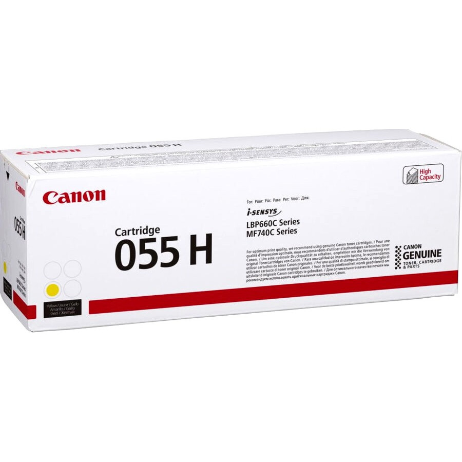 Kassette Canon 055H Yellow - 3017C002/3017C004