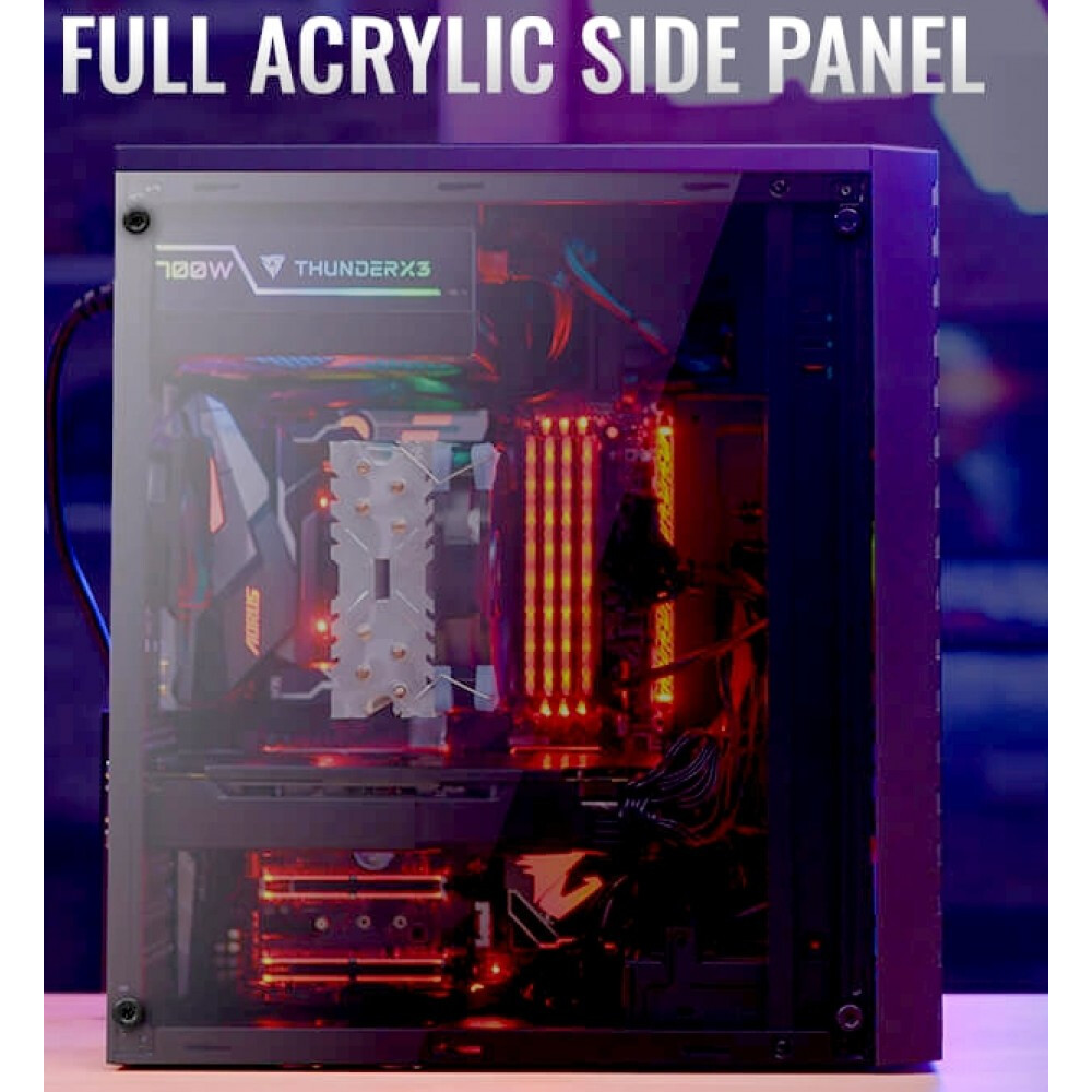 Boîtier AeroCool Streak Black - EN58573/ACCM-PV19012.11 - photo 8