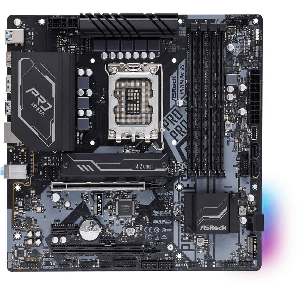 Pamatplate ASRock H670M Pro RS (H670M Pro RS)