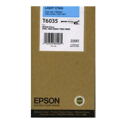 Druckerkartusche Epson C13T603500 Light Cyan