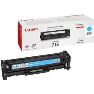 cartouche dencre Canon 718 Cyan - 2661B002/2661B014