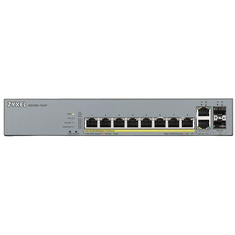 Commutateur (switch) Zyxel GS1350-12HP - GS1350-12HP-EU0101F - Foto 2