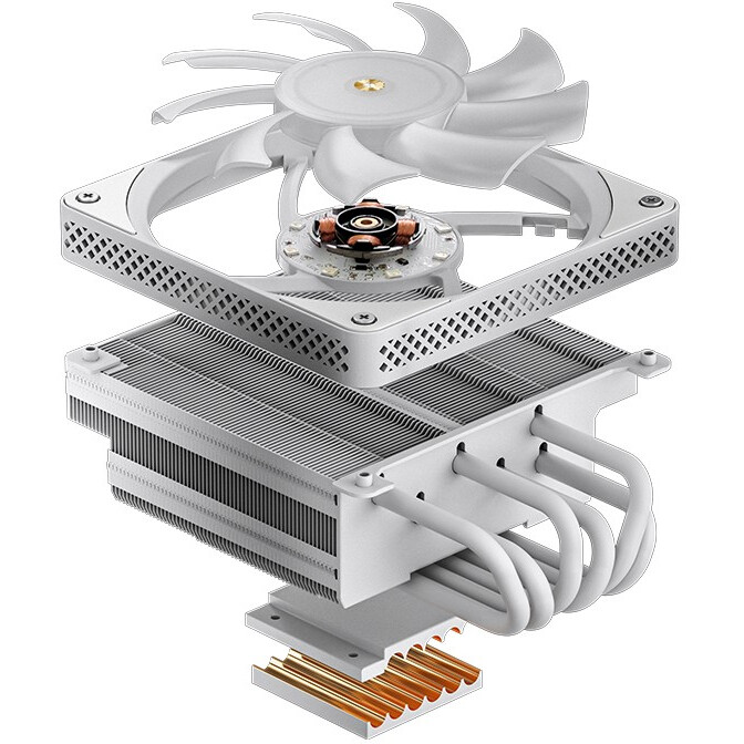 Kühler Jonsbo HX6200D White - Foto 6